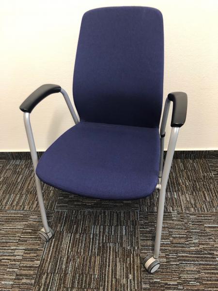 Magas támlás gurulós tárgyaló szék - IMG_3331.jpg