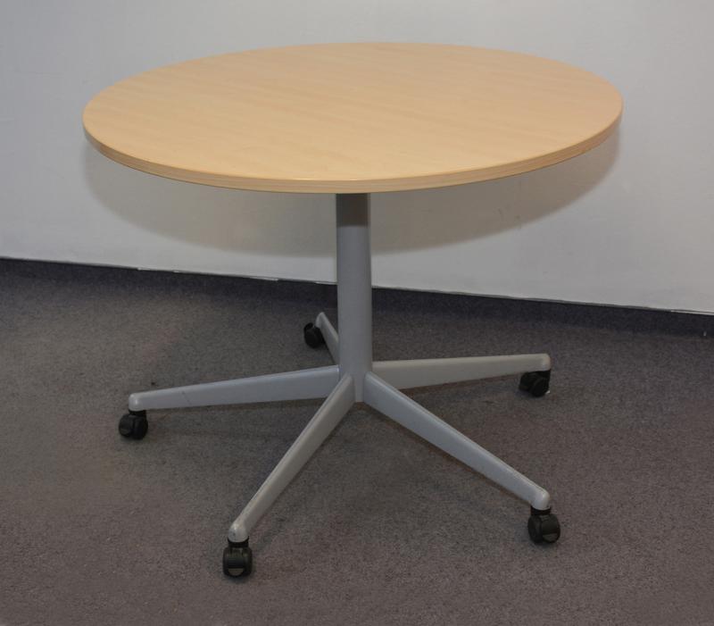 Steelcase kör alakú gurulós tárgyaló asztal