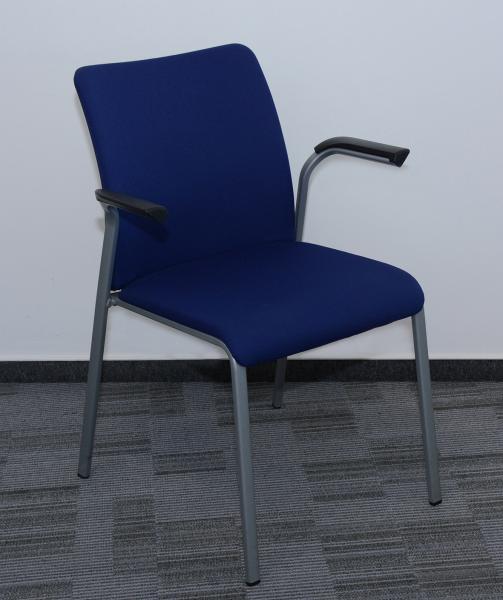 Steelcase karfás tárgyaló szék - tinta kék