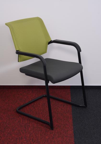 Haworth zöld hálós tárgyaló szék