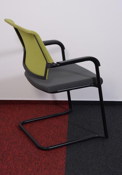 Haworth zöld hálós tárgyaló szék - DSC_0245.JPG