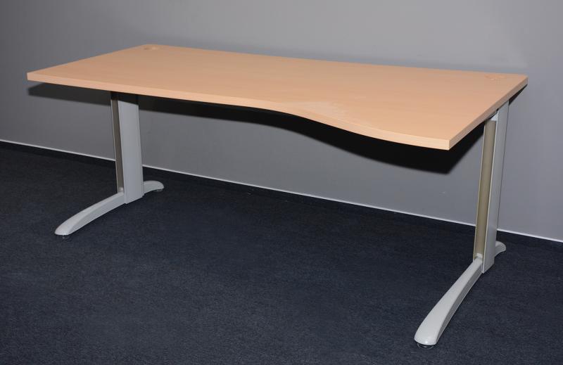 Sarok íróasztal 160 x 80-100 cm méretben
