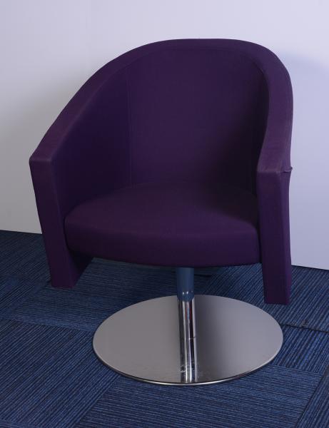 Trendi lila forgó fotel, króm lábbal - DSC_0581.JPG