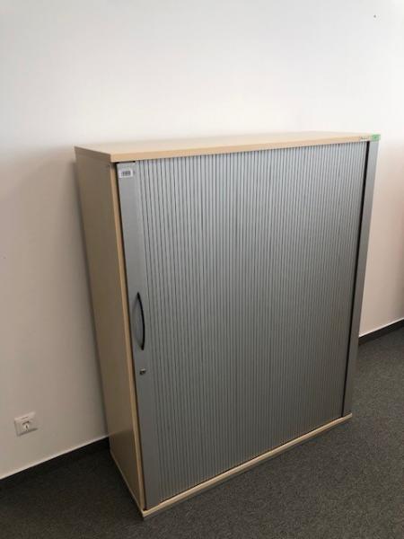 Haworth 2-ajtós iratszekrény 4 sor iratnak, szélesség 100 cm