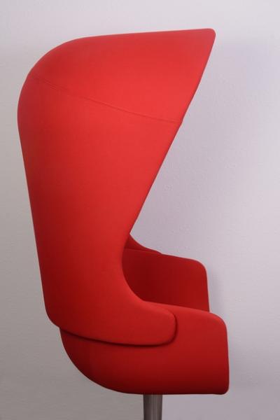 Profim fotel - piros színben fejtámlával - DSC_0413.jpg