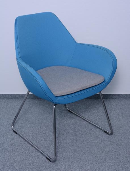 Profim kék tárgyaló szék