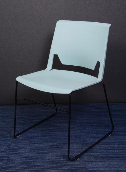 Haworth színes étkező szék - világos kék