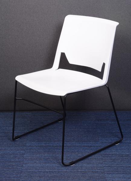 Haworth színes étkező szék - fehér