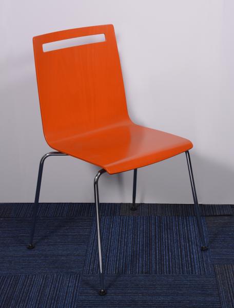 Sedus étkező szék narancssárga színben