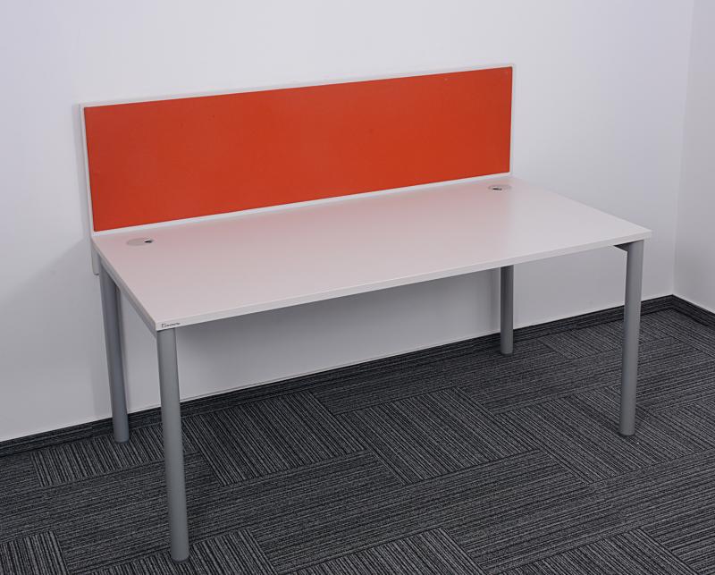 Neudörfler Motion világos szürke íróasztal 160 x 80 cm